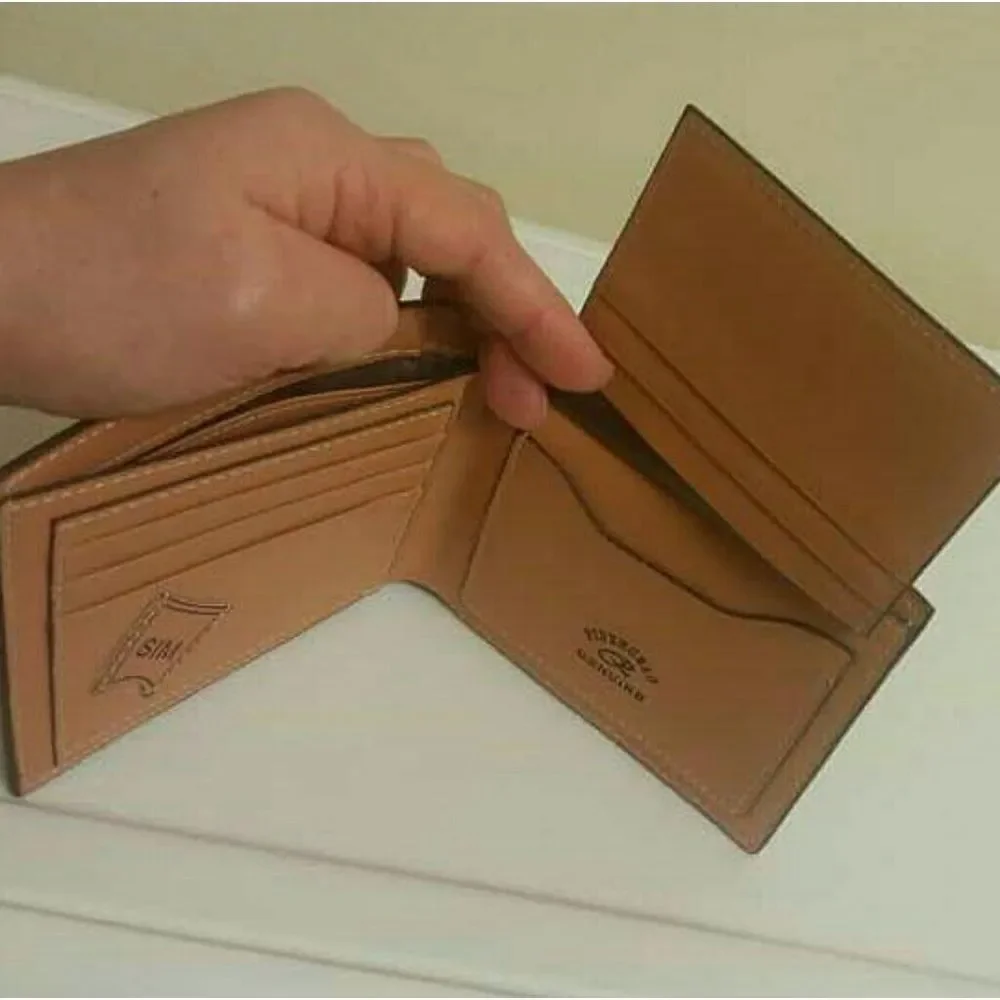 HP New men's PIDENGBAO Leather wallet